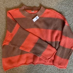 American Eagle Crop Sweater